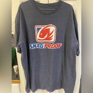 Mens Short Sleeve Fishing Tshirt Snag proof XXl